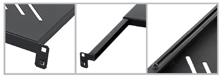 BANDEJAS GP RACKS. Acessórios para racks 19". Bandeja para racks 19".