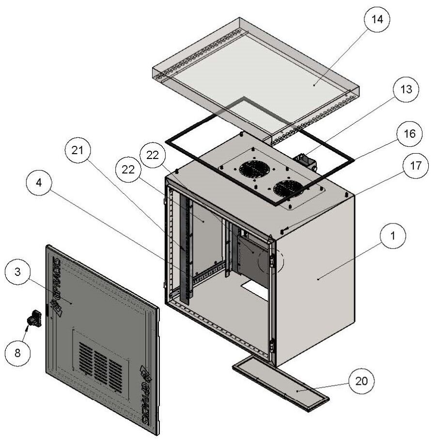 Guardas Poste Rack GP RACKS OUTDOOR DE POSTE 12 E 16 US – GP Racks