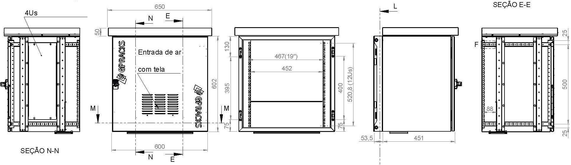 GP RACKS OUTDOOR POSTE