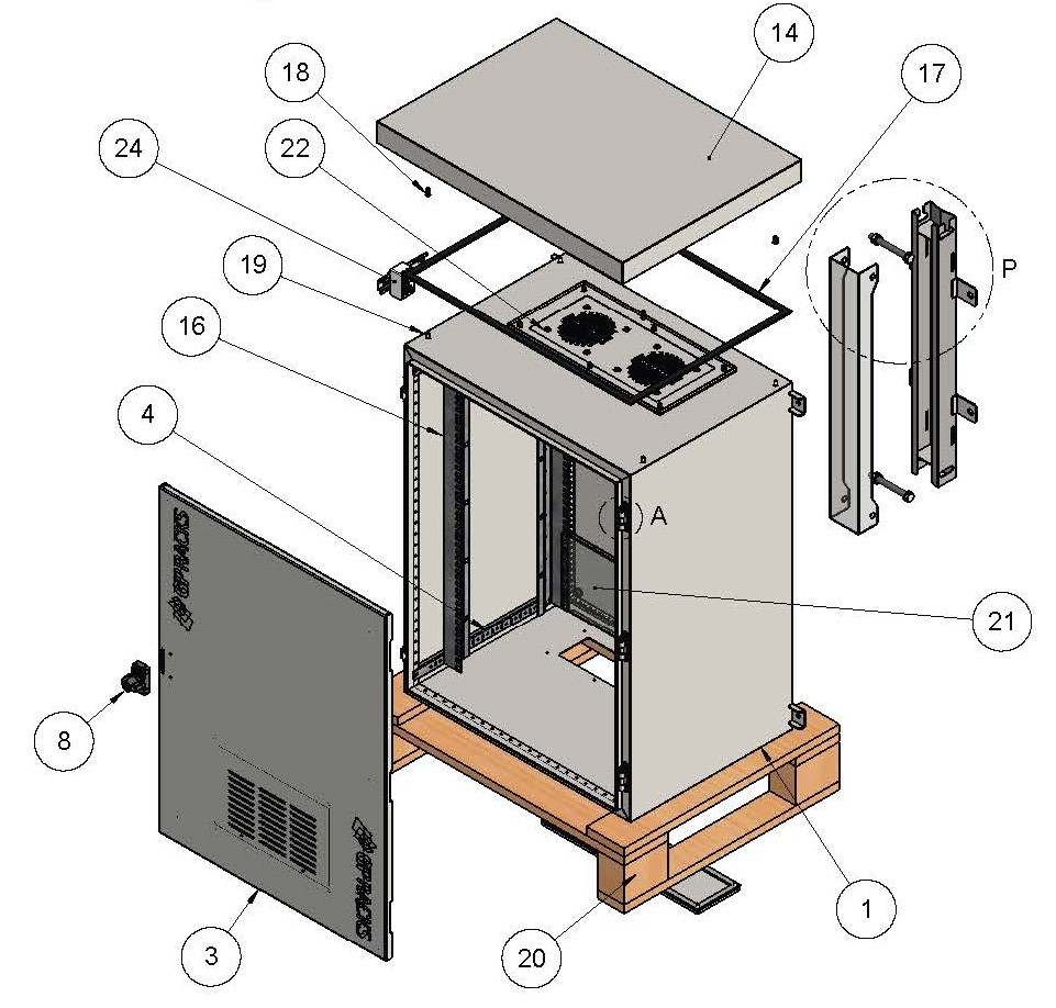 GP RACKS OUTDOOR POSTE